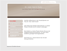 Tablet Screenshot of dr-euler.de